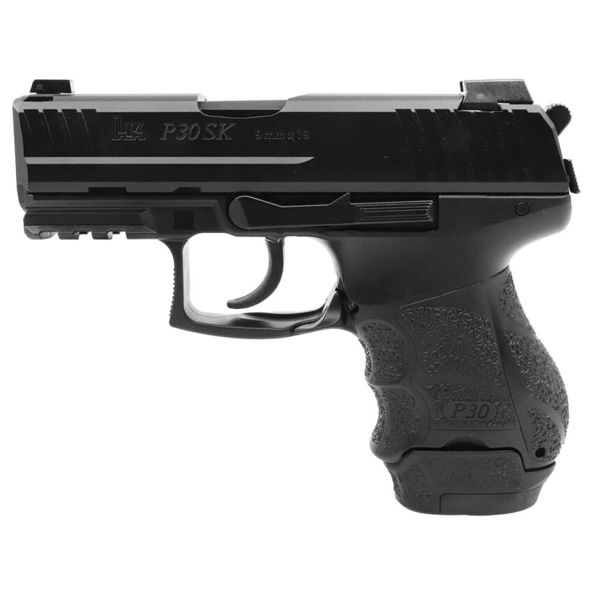 HK P30SK V3 9mm 3.27" Bbl DA/SA Subcompact Pistol w/Rear Decocking Button