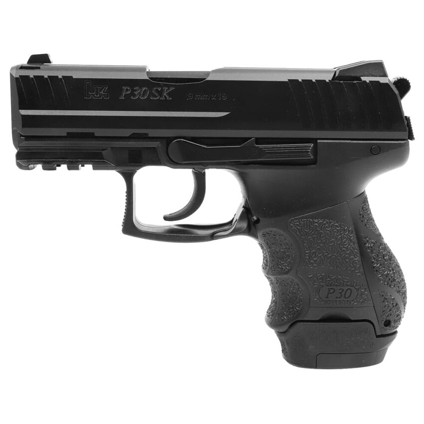 HK P30SK V3 9mm 3.27" Bbl DA/SA Subcompact Pistol w/Rear Decocking Button