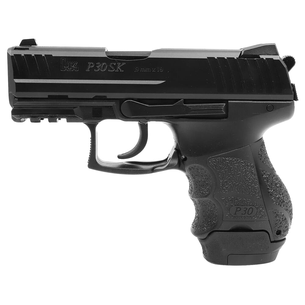 HK P30SK V3 9mm 3.27" Bbl DA/SA Subcompact Pistol w/Rear Decocking Button